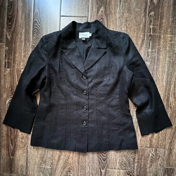 JSONG COLLECTION vintage 100% linen skirt set - Picture 5 of 16